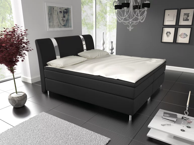 Čalouněná postel AGARIO III, 160x200, D9
