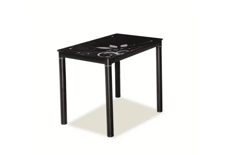 Jedálenský stôl DOM, 75x60x80, čierna