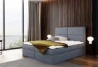 Čalúnená posteľ GALLA + úložný priestor + topper