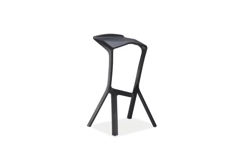 Barová stolička WATT, 50x82x29, čierna